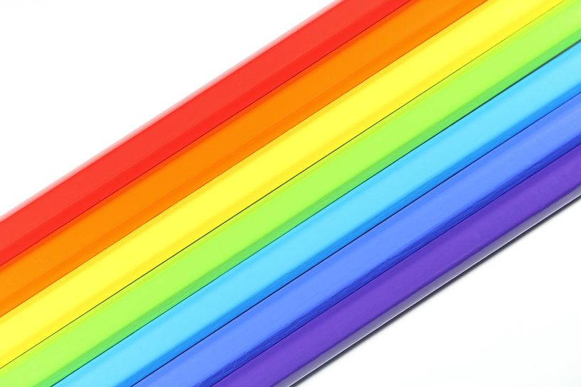 Die Farben des Regenbogens als Inspiration 2 von Jaap Tanis