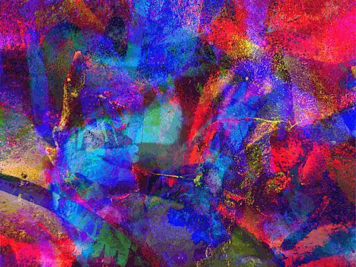 Modern, Abstract kunstwerk - Walking The Wire