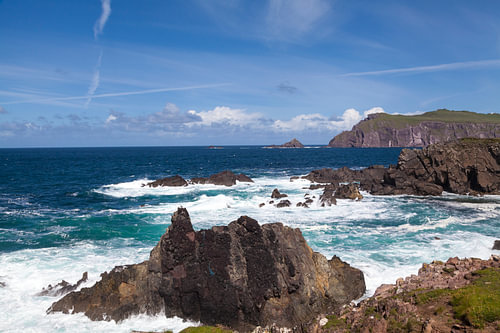 Clogher Strand in Ierland