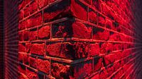 Metselwerk in rood