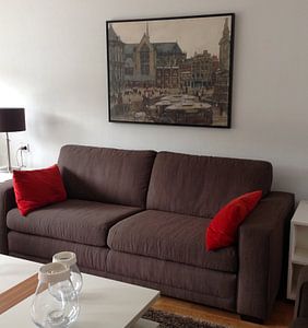 The Dam Square in Amsterdam, George Hendrik Breitner