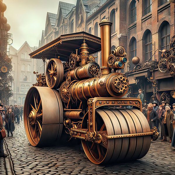 Steamroller by Kay Weber