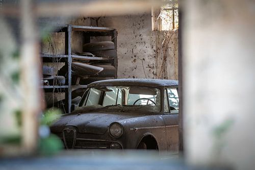 Verlaten garage