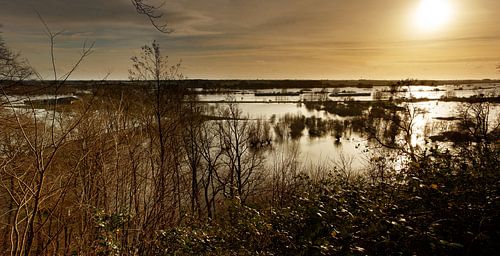 Inondations du Rhin à Wageningen