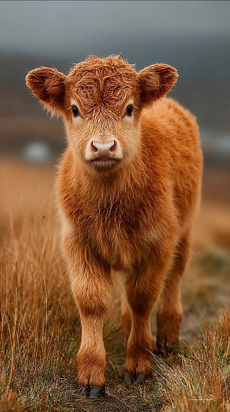 Scotch Highlander / Scotch Highlander Kalb von Gelissen Artworks