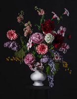 floral pink