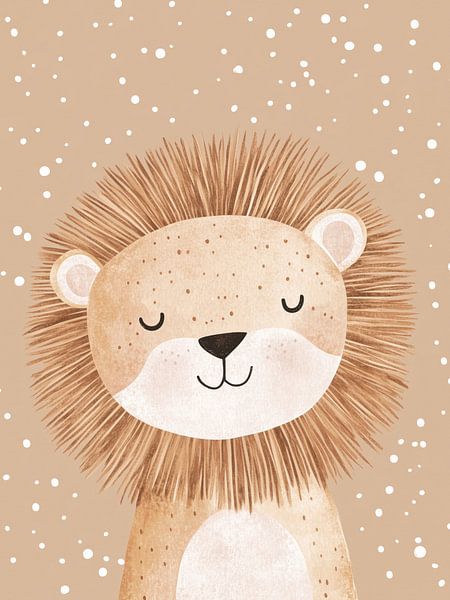 Happy Lion by Treechild