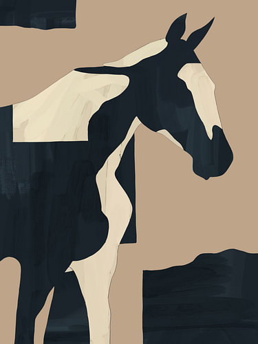 Abstract Minimal Horse 7