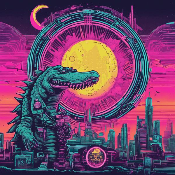 Croco City Vintage by Mr. ZASUKI