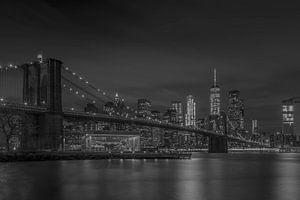 Manhattan by Night van Rene Ladenius Digital Art