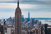 Skyline des Empire State Buildings von Ben Hoedt Miniaturansicht