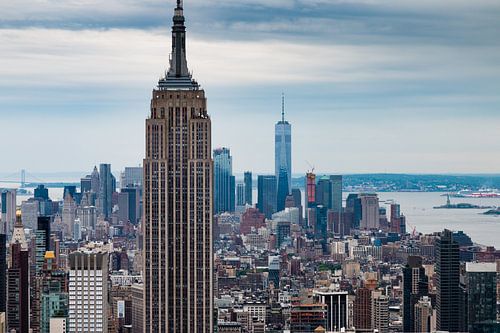 Le ciel de l'Empire State Building