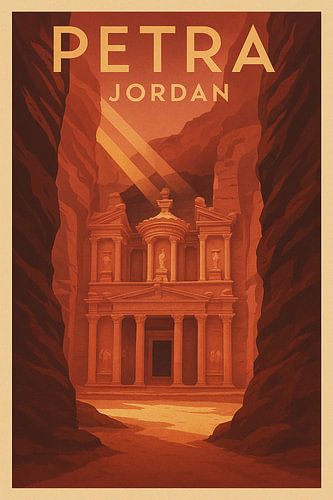 Petra Jordanië Tijdloos erfgoed