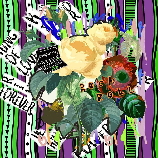 Pop - Rock and Roll von Moonheart Artworks