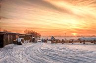 Sunset Spaarndam by Wouter Moné thumbnail