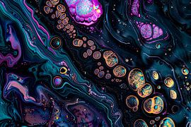 abstrakte digitale Malerei