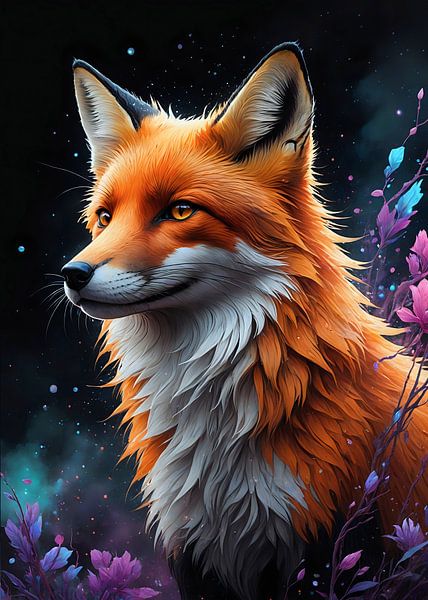 Renard nocturne par Rizal Azhari