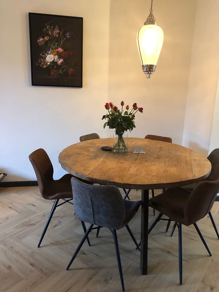 Vase with flowers, Rachel Ruysch (seen at vtwonen) 