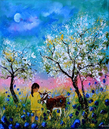 Bijeenkomst in de tuin