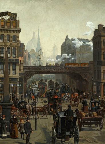 Ludgate Hill, Londen, Wilhelm Trübner