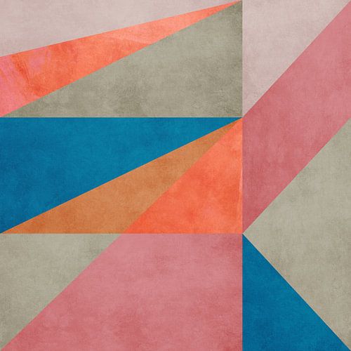 Geometric with Triangles by Angel Estevez
