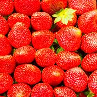 Aardbeien, rood, fruit
