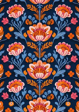 Une floraison de couleurs audacieuses sur Liv Jongman