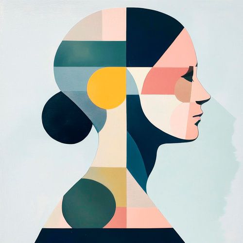 Geometric female view