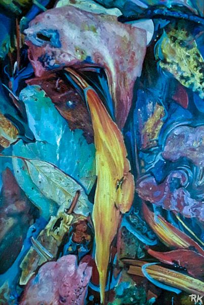 Feuille série nuit par KB Prints