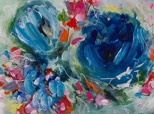 Hocus pocus, blue crocus - a wildflower scene