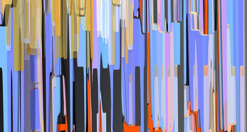 Abstract composition 740 by Angel Estevez