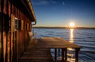 Lever de soleil sur le lac d'Ammer par Andreas Müller Aperçu