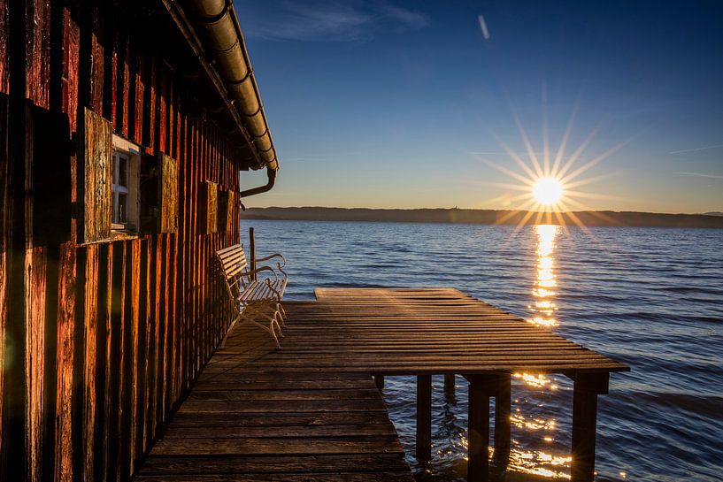 Sunrise at ths Ammersee by Andreas Müller