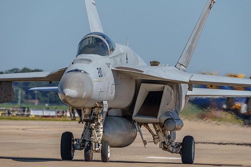 U.S. Navy Boeing F/A-18E Super Hornet.