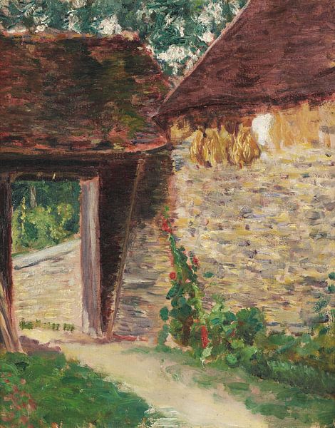 John Leslie Breck~The Farm by finemasterpiece