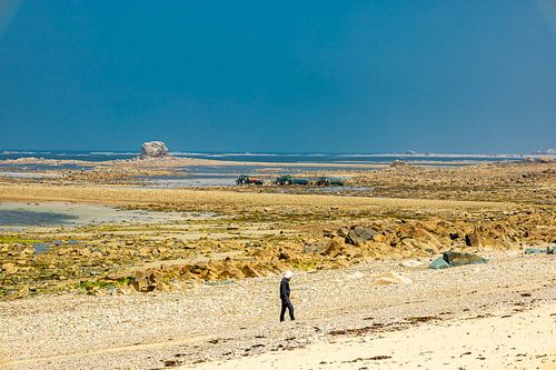 Een korte ontdekkingstocht naar het schiereiland Sillon de Talbert in het prachtige Bretagne in de buurt van Pleubian - Frankrijk