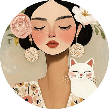 When Your Meditation Buddy Is a Cat van Carla Van Iersel