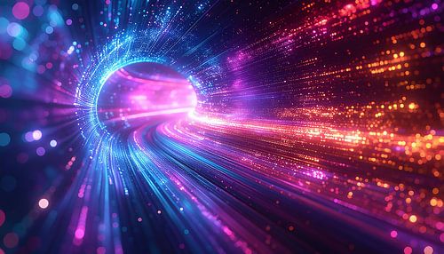 Gegevensoverdracht via glasvezel