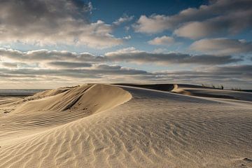 Le désert d'Ameland au bord de la mer sur Paul Veen