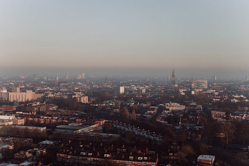 Groningen from above | City overview by Daniel Houben