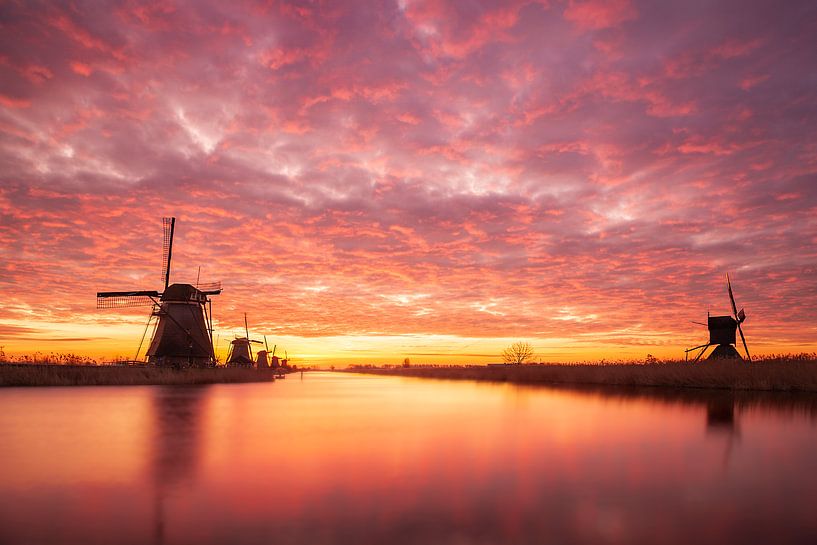 Kinderdijk on fire by Halma Fotografie