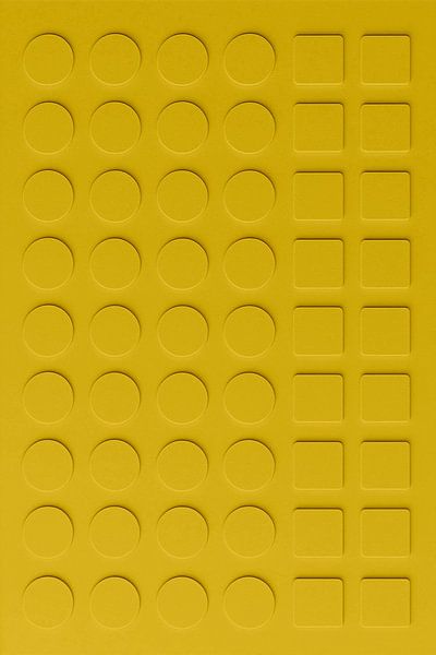 3D/Relief Art dans la couleur Flexa de l'année 2025. True JoyTM (4) par STUDIO MINIMAL ART