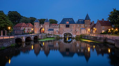 Der Koppelpoort in Amersfoort am Abend