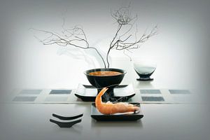 Stillleben Japanisches Essen Basic