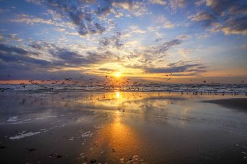 Sonne, Wolken und das Meer von Dirk van Egmond