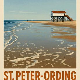 St. Peter-Ording – L'immensité sous le ciel sur Sabine Wagner