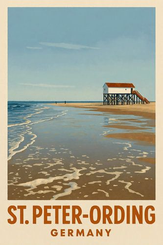 St. Peter-Ording – Wide open spaces under the sky