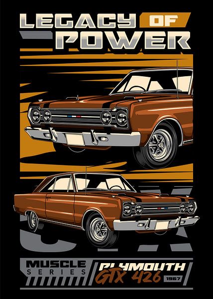 Plymouth GTX 426 Hemi Auto von Adam Khabibi