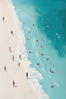 Turquoise Beach Aerial III