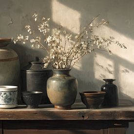 Morning Light Vasen von Blickfänger Gemälde